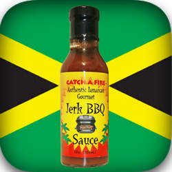 jerk bbq sauce from catch a fire authentic jamaican gourmet