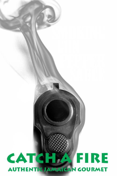 smoking gun pepper sauce from catch a fire authentic jamaican gourmet
